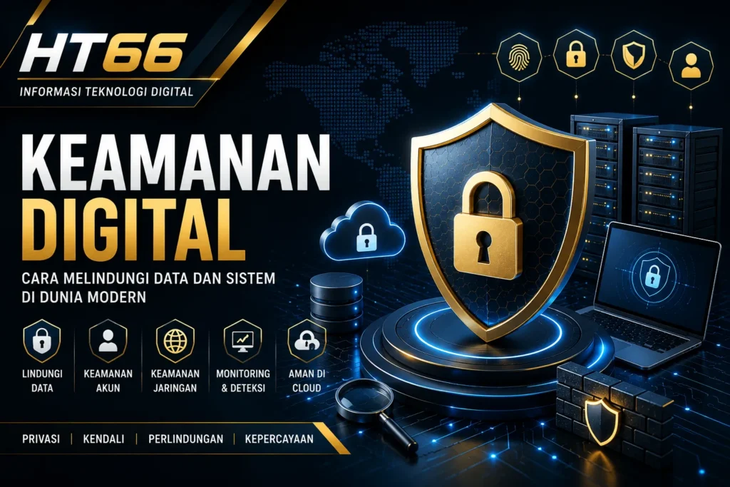 Keamanan digital untuk melindungi data dan sistem modern